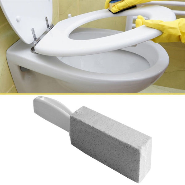 2/4X Toilet Bowl Brush Cleaning Pumice Stone Stains Bathtub Wand Tile Cleaner AU
