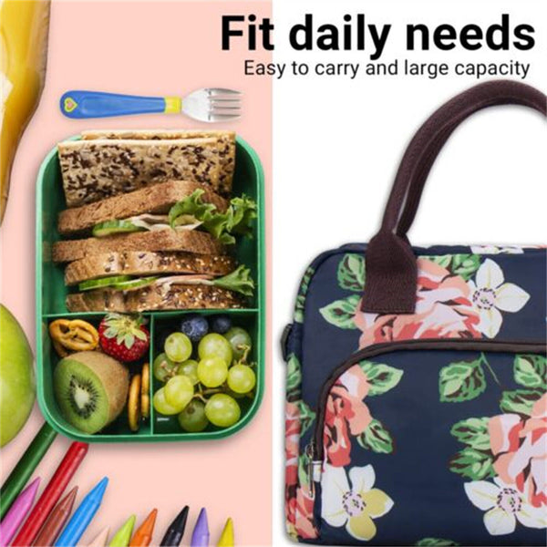 Portable Insulated Thermal Cooler Lunch Bag Travel Carry Picnic Case Storage Box