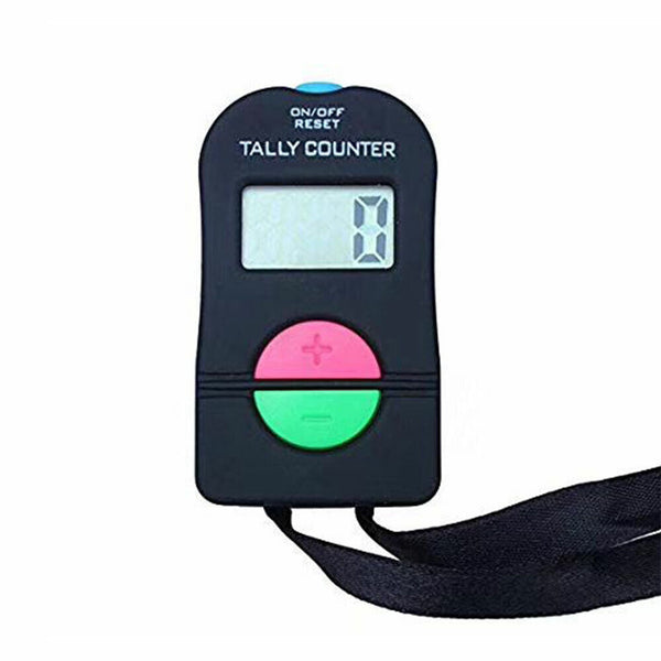 DIGITAL CROWD ELECTRONIC CLICKER HEAD TALLY BOUNCER MUL GOLF COUNTER NUMBER HAND