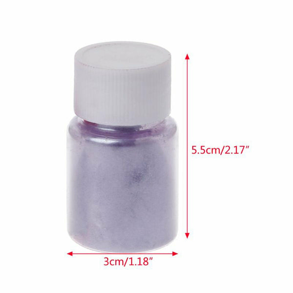 8PCS Mixed Mica Powder Epoxy Resin Dye Pearl Natural Mica Pigment Mineral Powder