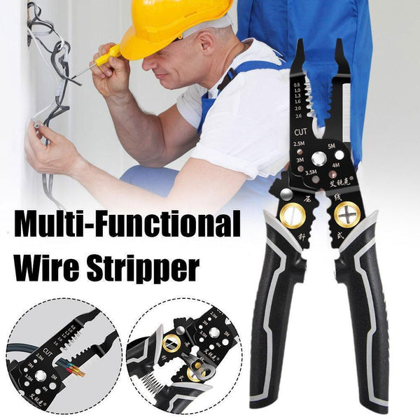 Multi-Function Wire Cutter Wire Crimper Cable Stripper Hand Tool Wiring Tools AU
