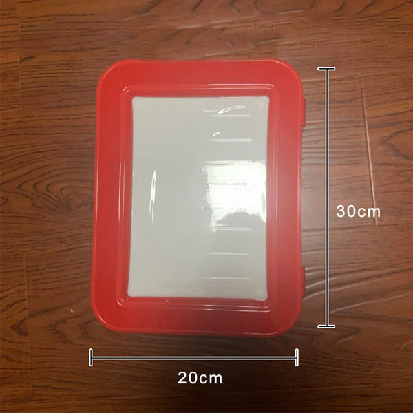 PK1/4 Container Healthy Preservation Tray Storage Set Food Kitchen Tools ACB#