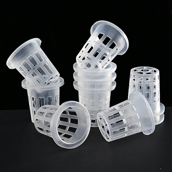 UP 100 Mesh Pot Basket Plant Grow Net Cup Aeroponic Hydroponics Aquaponic Basket