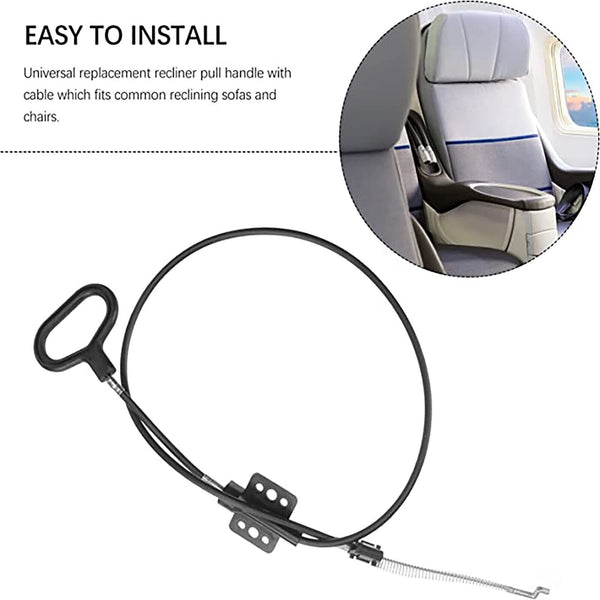 D-Style Recliner Handle Lever Replacement Cable Sofa Release Chair Couch Lounge