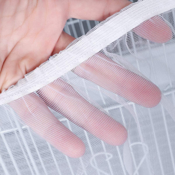 Shell Skirt Mesh Cover Pet Bird Cage Guard Nylon Net Seed Catcher Parrot Cover