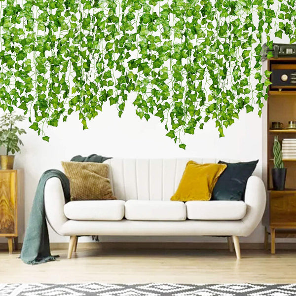2X Artificial Ivy Vine Fake Foliage Hanging Leaf Garland Plant Party Decor  96CM