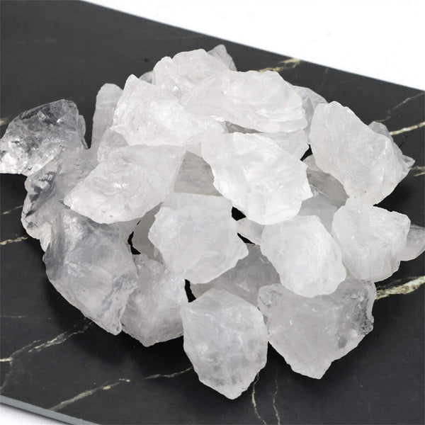 UP 10KG Rough Natural Clear Quartz Stone Raw Stone Gemstone Crystals Rock 3-5CM