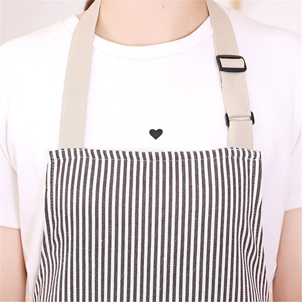 Adjustable Apron Hanging Neck Kitchen Baking Cooking Bar BBQ Chefs 2 Pockets AUS