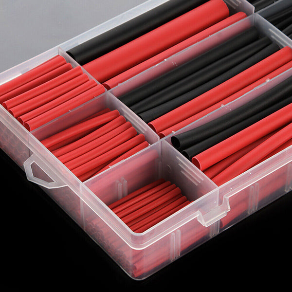 Heat Shrink Tubing Tube Assortment Wire Cable Insulation Sleeving Kit 270 pcs AU - Lets Party
