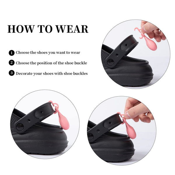 1pair Nuts Balls Distinctive Accessories Shoe Charms Clip for Croc Decor Charms