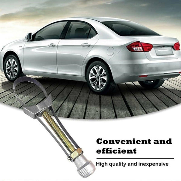 60-120mm Oil Filter Removal Tool Adjustable Aluminium Strap Wrench Car Wrench