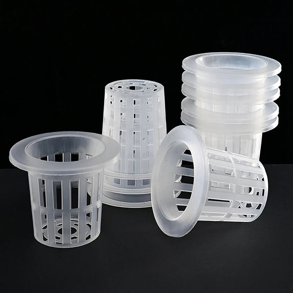 UP 100 Mesh Pot Basket Plant Grow Net Cup Aeroponic Hydroponics Aquaponic Basket