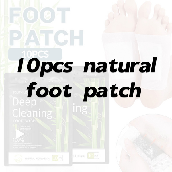 100 Pack Detox Foot Patches Pads Natural plant Toxin Removal 100 Sticky Adhesive - Lets Party