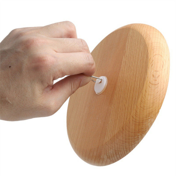Disc Plate Hangers Picture Hanging Self Adhesive Stick on Invisible Hooks