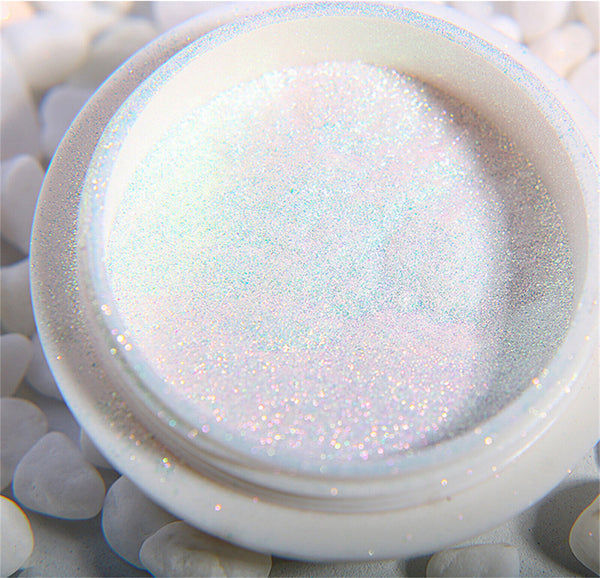 Mermaid Effect Chrome Pearl Shell Powder Glitter Dust Shimmer Pigment Nail ArtAU