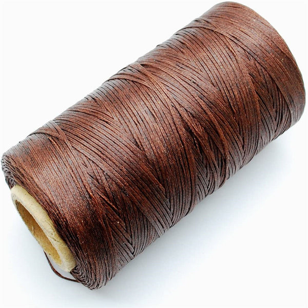 0.8-1MM 260m 150D Leather Sewing Waxed Thread Hand Stitching Craft Repair Cords