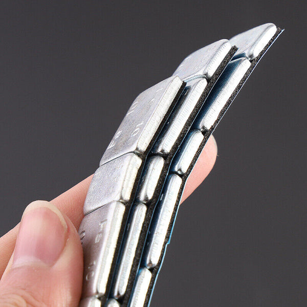 16 Strip Wheel Balance Weights Stick-On Stronger Car Motorbike Boat Weight 5/10g