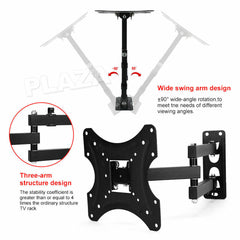 TV Wall Mount – Full Motion Swivel Tilt Bracket 32-55in