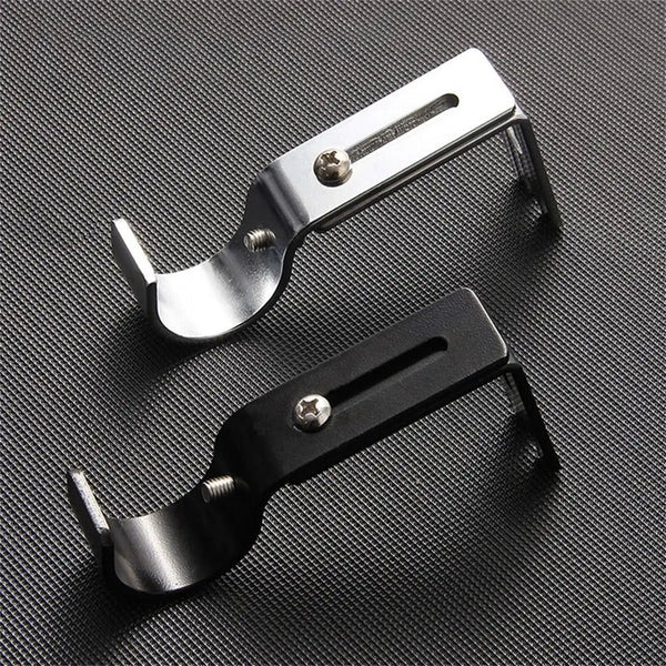 2 Set Curtain Rod Brackets Basics Adjustable Curtain Rod Tool Wall Bracket Hooks