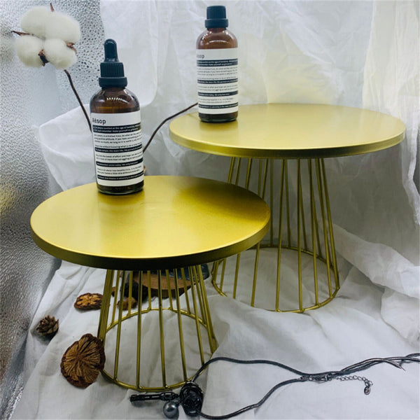 2X Metal Cake Stand Wedding Dessert Display Rack Cupcake Pedestal Tray Holder
