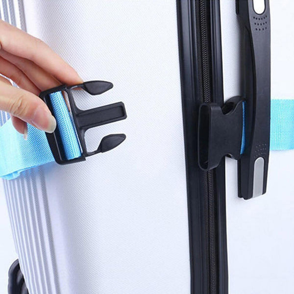 Travel Luggage Suitcase Bag Packing Secure Safe Strap Belt Lock 200cm 3 Colors