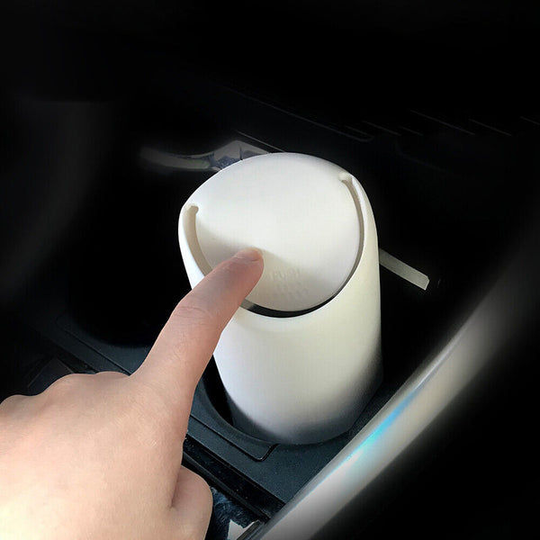 Auto Car Trash Garbage Dust Bin Storage Can Box Container Mini Waste Holder