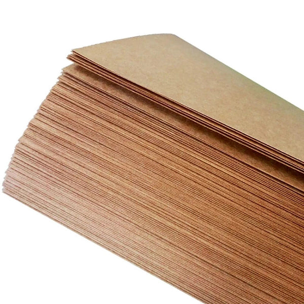200x A4 250GSM Brown Kraft Thick Paper Sheet Natural Recycled Invitation Wedding