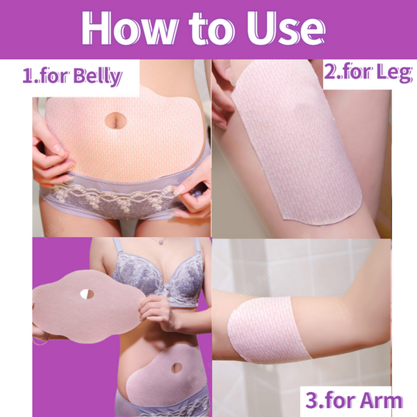 Burn Up Belly Burning Sticker Shaping Patch Fat Loss Quick Slimming Patch