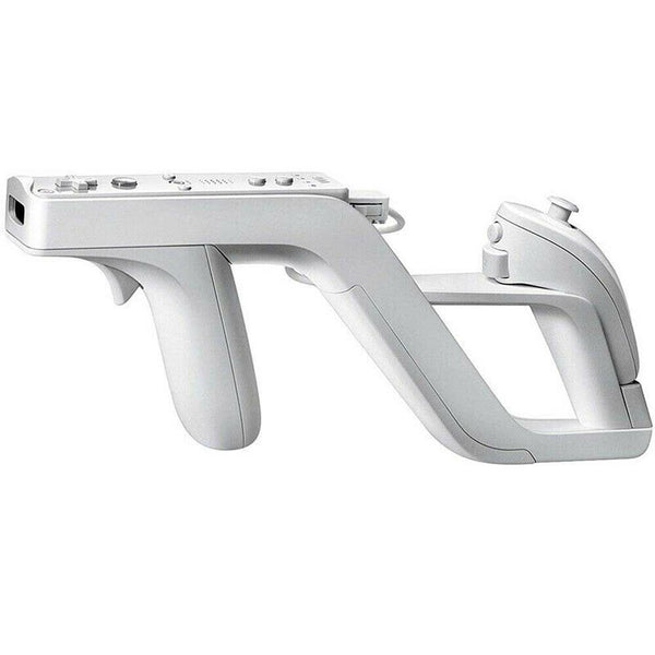 2x White Zapper Gun for Nintendo Wii Remote Controller Call Of Duty - Lets Party