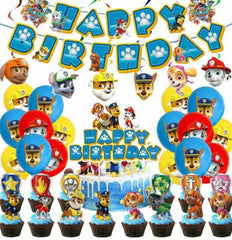Paw Patrol Party Set Party Supplies Tableware Kids Children Birthday Decoration