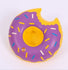 Inflatable Purple Donut Floating Drink Cup Can Beer Holder Swimming Pool Bath Beach Party - Lets Party