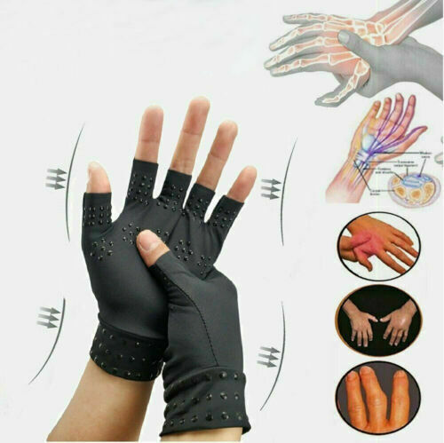 Magnetic Arthritis Compression Gloves Joint Finger Pain Relief Hand Wrist Brace - Lets Party