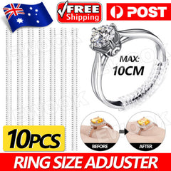 Ring Size Adjuster Reducer Spiral Invisible Snugs Guard Resizer Jewellery Tool