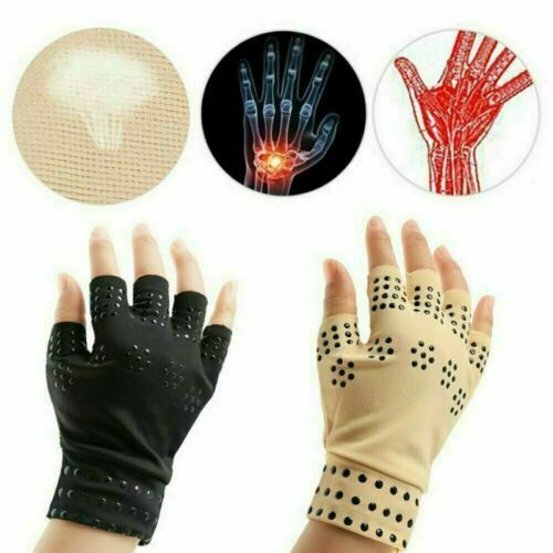 Magnetic Arthritis Compression Gloves Joint Finger Pain Relief Hand Wrist Brace - Lets Party