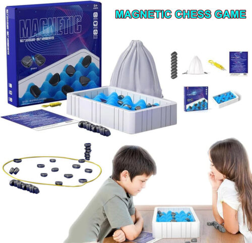 Magnetic Chess Game Magnet Board Game Fun Table Top Magnet Game 2023 New Gift