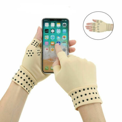 Magnetic Arthritis Compression Gloves Joint Finger Pain Relief Hand Wrist Brace - Lets Party