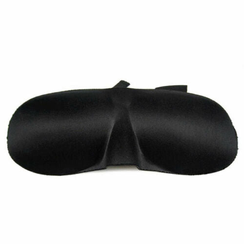 Travel Sleep Eye Mask Soft Memory Foam Padded Shade Cover Sleeping Blindfold - Lets Party