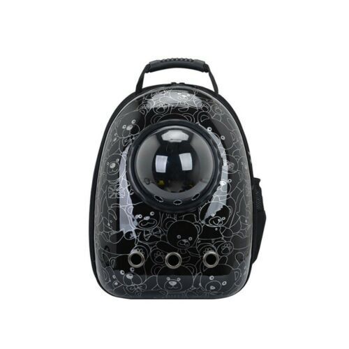 Cat Dog Breathable Pet Carrier Bag Outdoor Travel Transparent Space Backpack AU