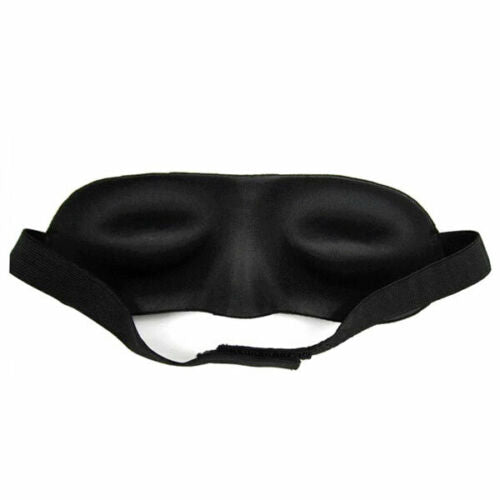 Travel Sleep Eye Mask Soft Memory Foam Padded Shade Cover Sleeping Blindfold - Lets Party