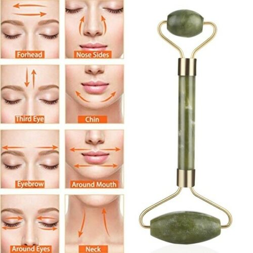 Natural Guasha Facial Jade Face Body Care Gua Sha Board Massager Tool Set - Lets Party