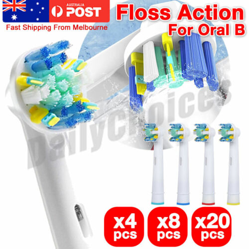 20 Electric Toothbrush Heads Oral B Compatible Replacement Brush Precision Clean - Lets Party