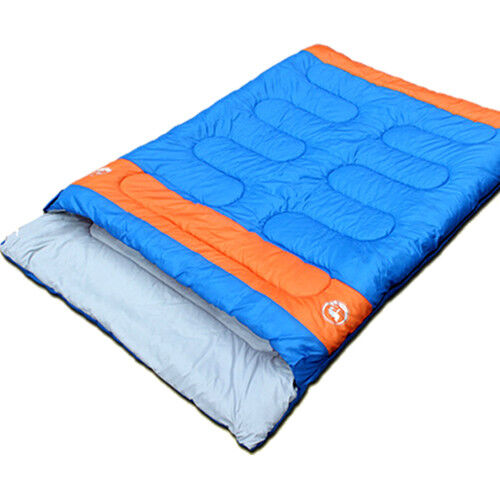 Outdoor Camping Double Sleeping Bag Tent Hiking Thermal Winter -10°C 220x150cm
