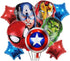 9PCS Avengers Foil Balloon Set Party Supplies Kids Children Birthday Decoration