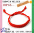 10 Handmade Lucky Red String Tibetan Woven Braided Protection Bracelet Adjustabl - Lets Party