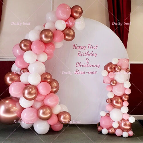 Circle Round Backdrop Cover Baby Shower Wedding Photocall Boda Custom Background