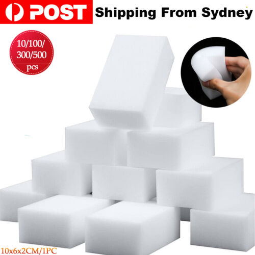 10/100/300/500 Magic Sponge Eraser Cleaning Multi-function Foam Melamine Cleaner - Lets Party