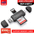 Micro USB OTG to USB 2.0 Adapter SD TF Micro Card Reader For PC Mobile Phone AU - Lets Party