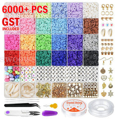 Clay Beads Kit – Heishi Beads for Bracelets & Jewellery