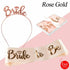 One Set Bride To Be Sash & Tiara Crown Bridal Shower Hen Night Party Decoration