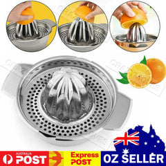 Stainless Steel Fruit Lemon Citrus Orange Juicer /Manual Press Squeezer